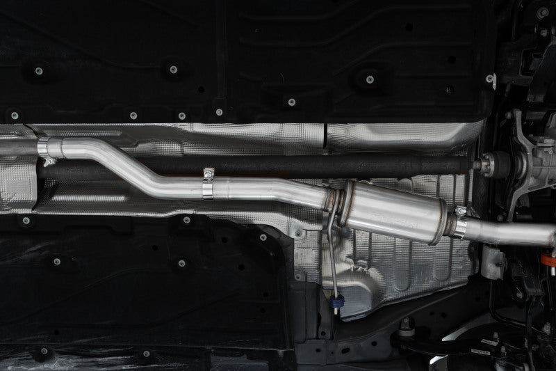 MBRP 2022+ Ford Maverick T304 4in OD Tip Single Side Exit 3in Cat Back Exhaust S5267304 S5267304 Photo - Mounted