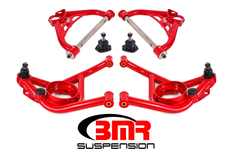 BMR 70-81 2nd Gen F-Body Upper And Lower A-Arm Kit - Red AA031R AA031R Photo - Primary
