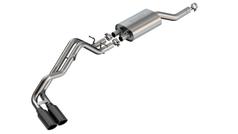 Borla 2024+ Ford Ranger XLT S Type Catback System - Black Chrome 140975BC 140975BC Photo - Primary