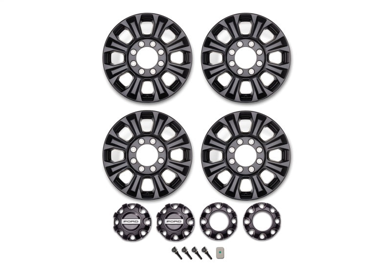 Ford Racing 23-24 Super Duty 18x8in Matte Black Wheel Kit M-1007K-1808SD2 M-1007K-1808SD2 Photo - Primary