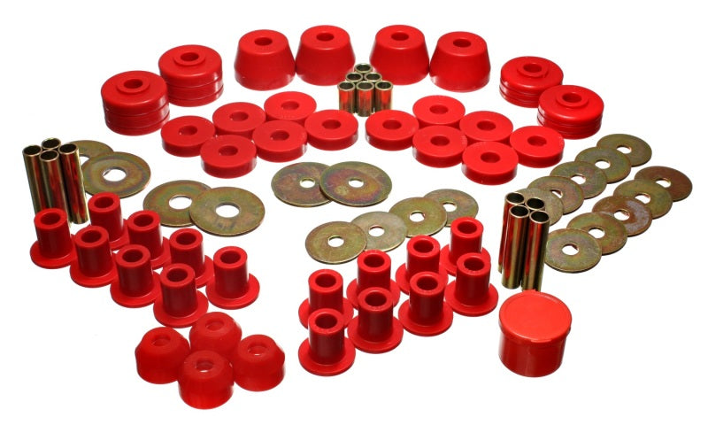 Energy Suspension Hyper-Flex System Red Dodge Ramcharger All 1974-1993 5.18101R Photo - Primary