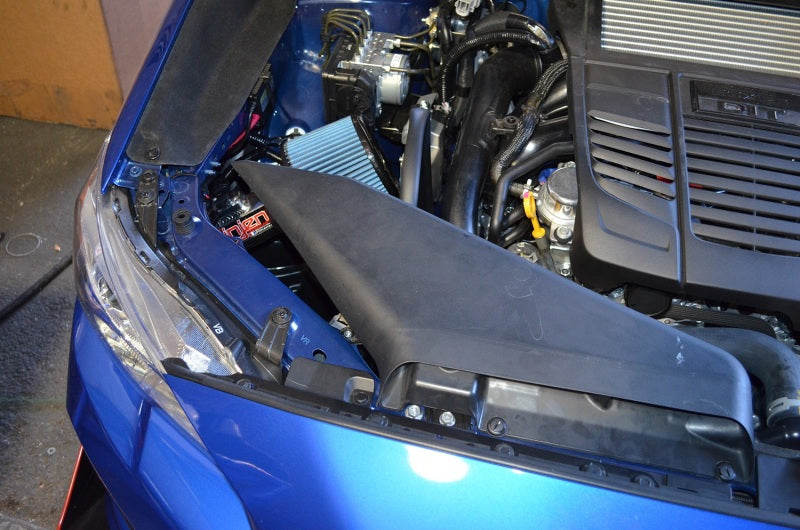 Injen 2015 Subaru WRX 2.0L 4 Cyl (Turbo) Black Short Ram Intake SP1207BLK Photo - Mounted