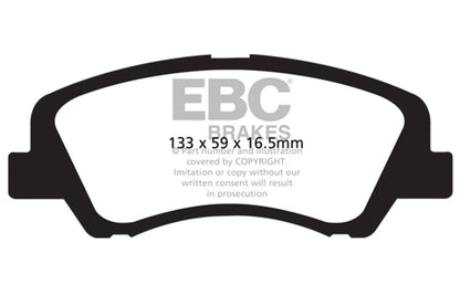 EBC Disc Brake Pad Set DP21899 Photo - Primary