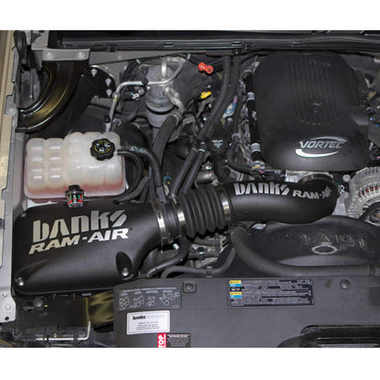 Banks Power 99-08 Chev/GMC 1500-W/Elec Fan Ram-Air Intake System - Dry Filter 41802-D Photo - lifestyle view