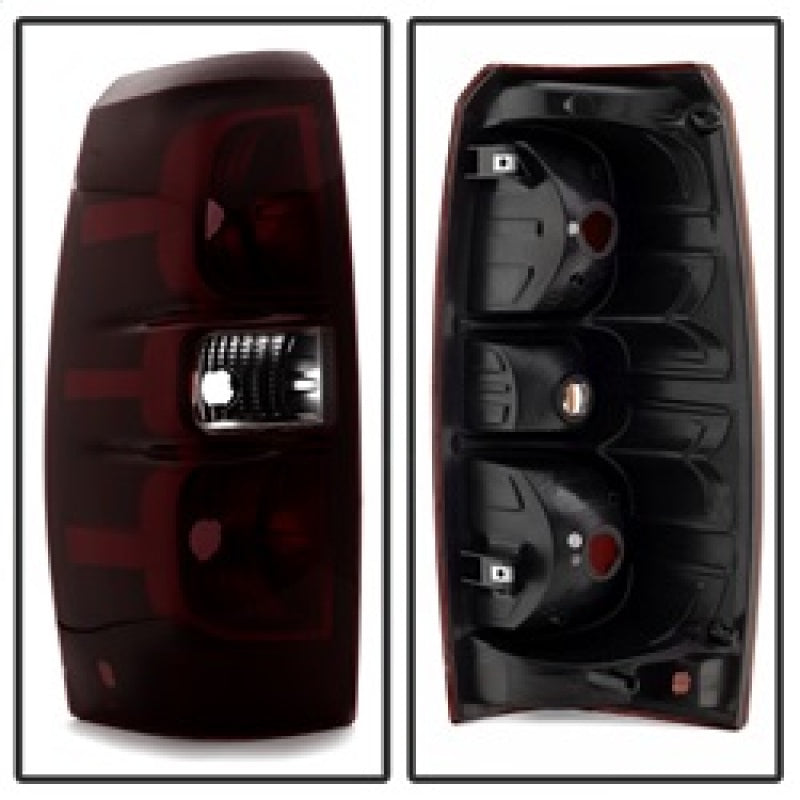 SPYDER Xtune Chevy Avalanche 07-13 OE Style Tail Lights Red Smoked ALT-JH-CAVA07-OE-RSM 9031854 9031854 Photo - Unmounted