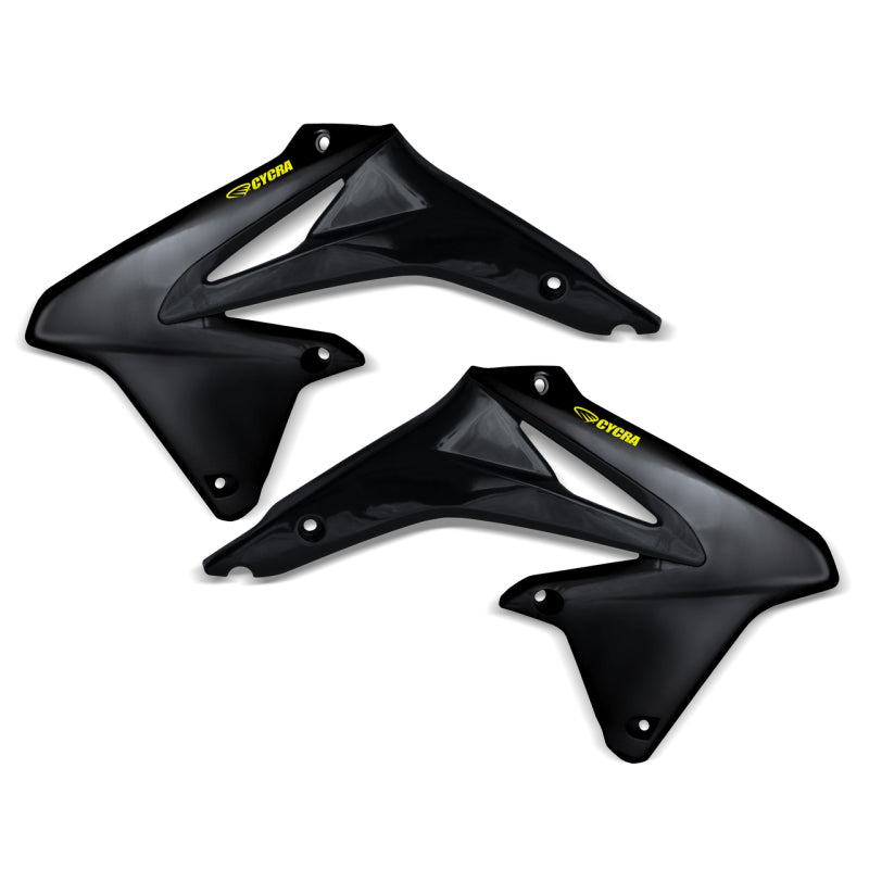 Cycra 10-18 Suzuki RMZ 250-450 Powerflow Radiator Shrouds Black 1CYC-1870-12 1CYC-1870-12 Photo - Primary