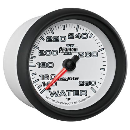 Autometer Phantom II 2-5/8in 140-280 Degree F Mechanical Water Gauge 7831 7831 User 5