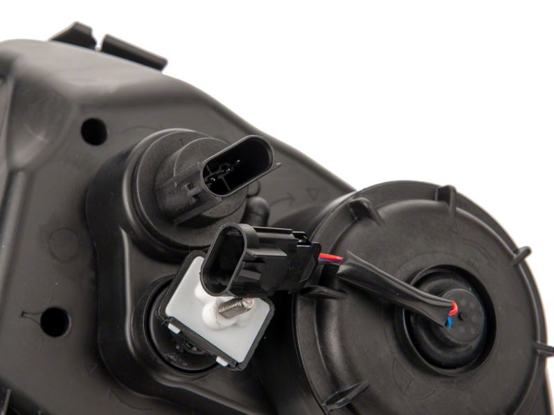 Raxiom 10-12 Ford Mustang LED Projector Headlights SEQL Turn Signals- Blk Housing (Clear Lens) 426685 426685 Photo - Close Up