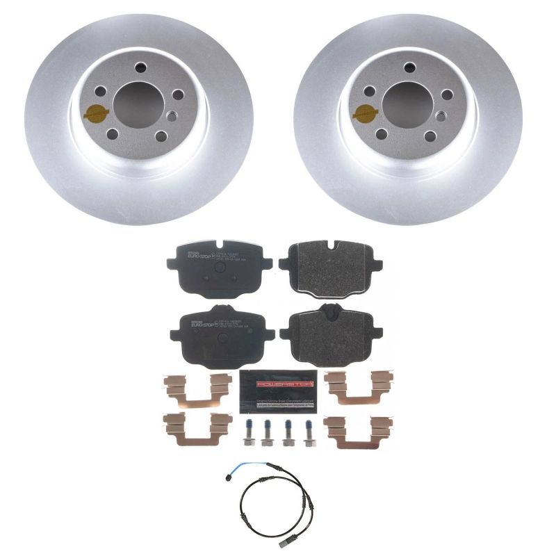 Power Stop 11-16 BMW 550i Rear Euro-Stop Brake Kit ESK6037 ESK6037 Photo - Primary