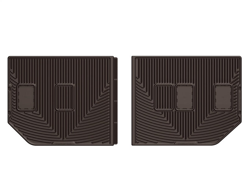 WeatherTech 2007-2010 Cadillac ESV Rear Rubber Mats - Cocoa W264CO W264CO Photo - Primary