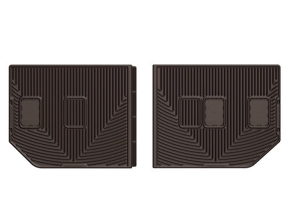 WeatherTech 2007-2010 Cadillac ESV Rear Rubber Mats - Cocoa W264CO W264CO Photo - Primary