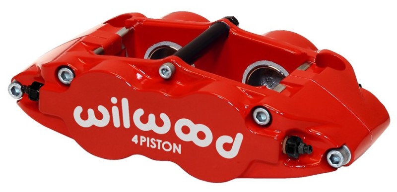 Wilwood Caliper-Narrow Superlite 4R - Red 1.12/1.12in Pistons 0.81in Disc 120-11876-RD 120-11876-RD User 1