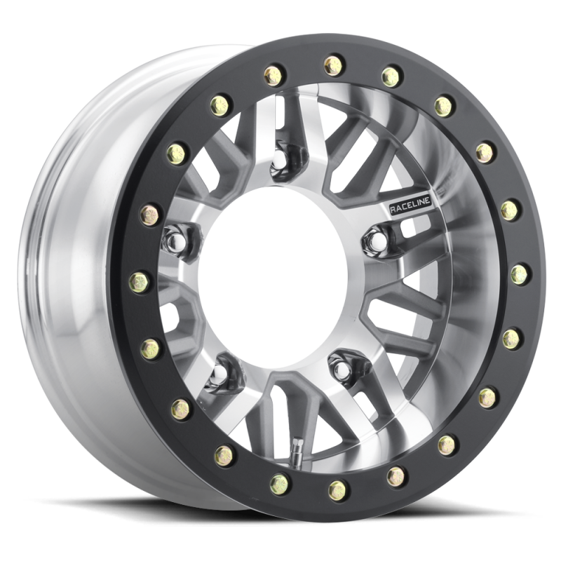 Raceline RT260M Ryno 15x4.5in / 5x205 BP / -24mm Offset / 160mm Bore - Machined Beadlock Wheel RT291M-54520-24 RT291M-54520-24 Photo - Primary