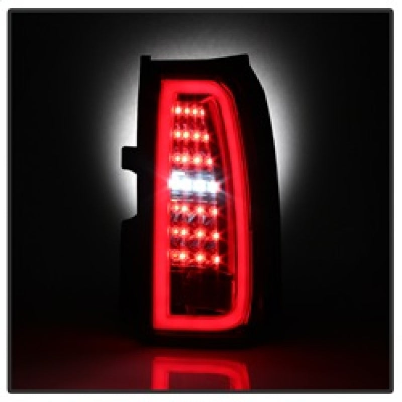 Spyder Chevy Tahoe / Suburban 15-17 LED Tail Lights - Red Clear (ALT-YD-CTA15-LED-RC) 5085085 5085085 Photo - Unmounted