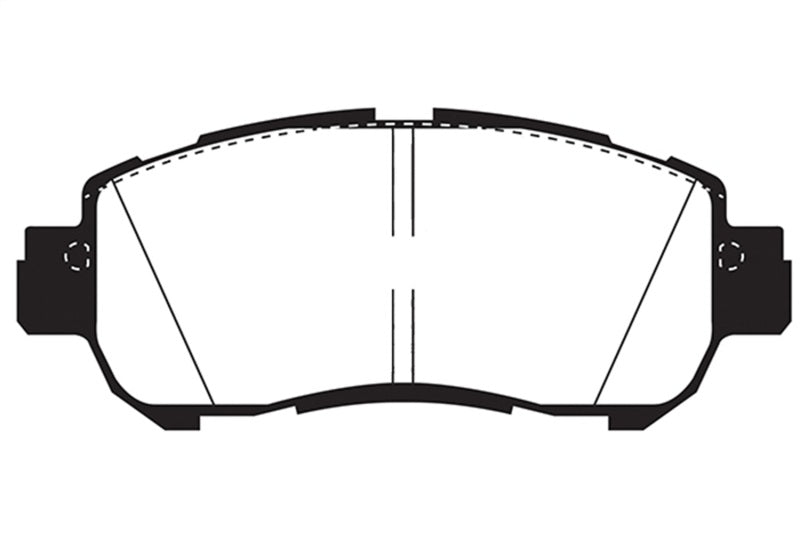 EBC 18+ Nissan Kicks 1.6L Ultimax Front Brake Pads UD2038 UD2038 Photo - Primary