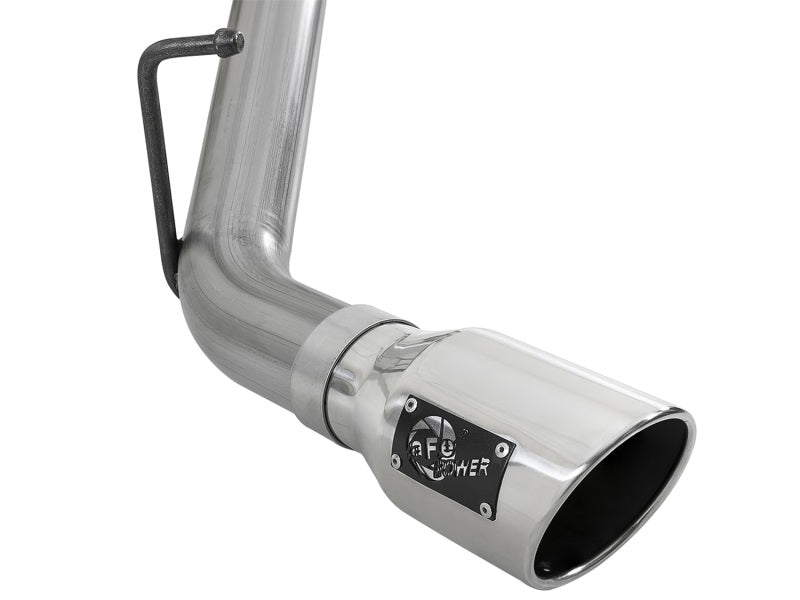 aFe MACH Force-Xp 3in 409 Stainless Steel Cat-Back Exhaust System w/Polish 49-44058-P Photo - Unmounted