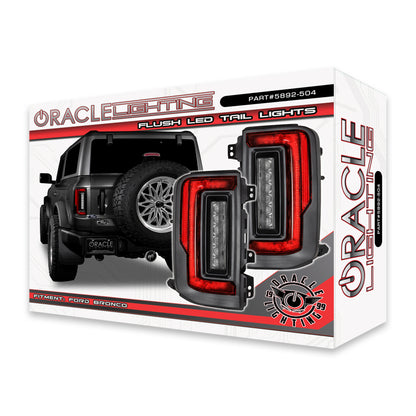 ORACLE Lighting 21-22 Ford Bronco Flush Style LED Taillights 5892-504 5892-504 Photo - in package