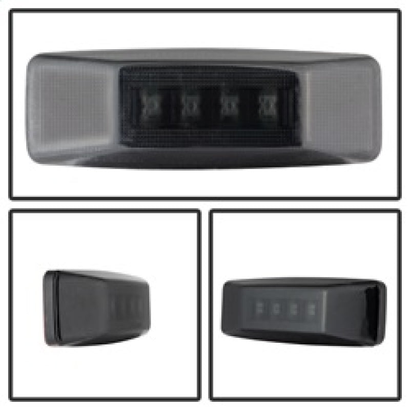 SPYDER Xtune Dodge Ram 94-02 Dually 2 Red LED+2 Amber LED Fender Lights 4pcs Smoke ACC-LED-DR94-FE-SM 9924705 9924705 Photo - Unmounted