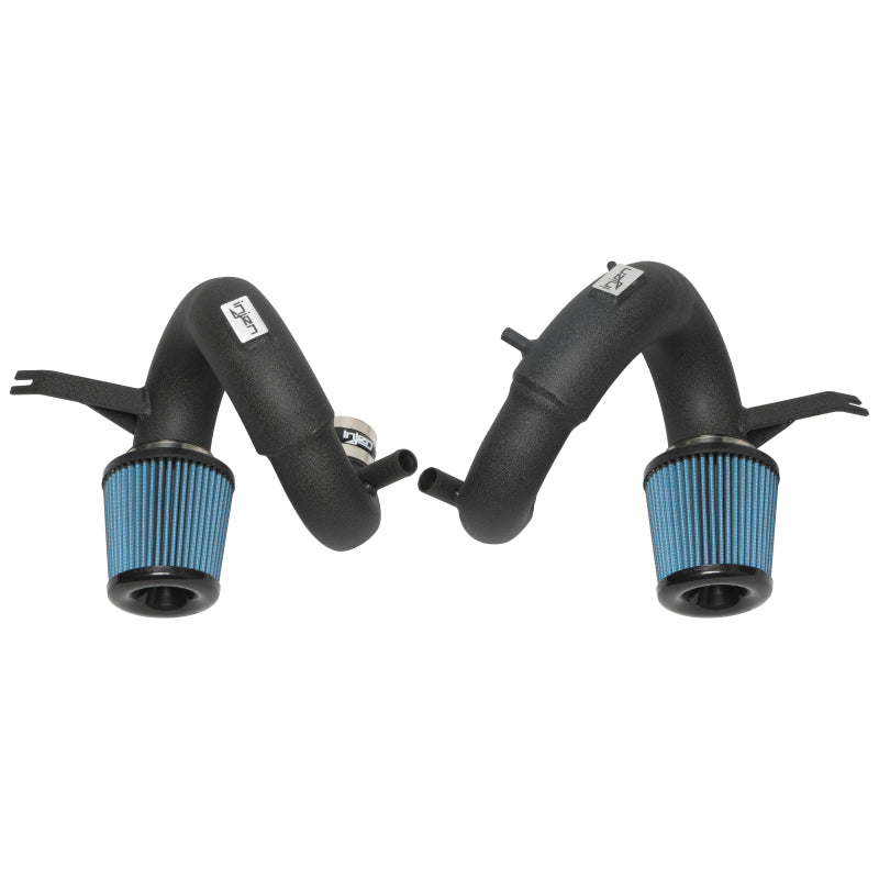Injen 19-21 Genesis G70 V6-3.3L Twin Turbo SP Short Ram Air Intake System - Wrinkle Black SP1351WB SP1351WB Photo - Primary