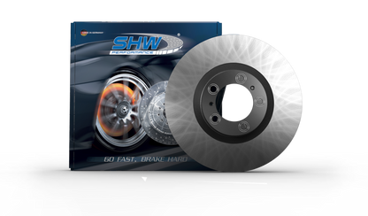 SHW Performance SHW 01-06 BMW M3 3.2L Rear Smooth Monobloc Brake Rotor BRX33791 BRX33791 Photo - Primary