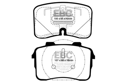 EBC Disc Brake Pad Set DP3883C Photo - Primary