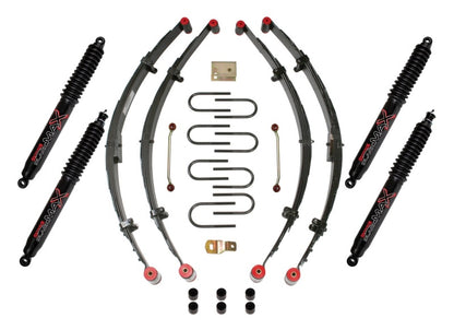 Skyjacker 4" KIT,87-96 YJ W/4 BLK MAX YJ41BKB YJ41BKB Photo - Primary