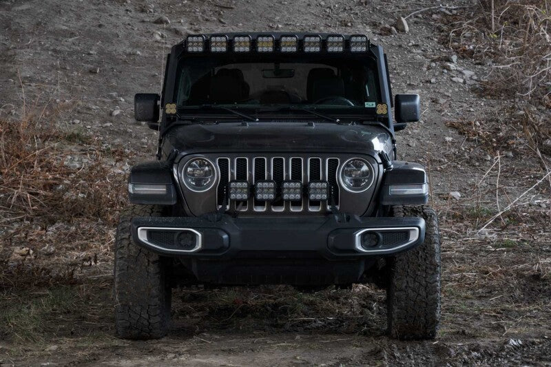 Diode Dynamics Jeep JL SS5 Pro CrossLink Windshield - White Combo Lightbar Kit DD7262 DD7262 User 3