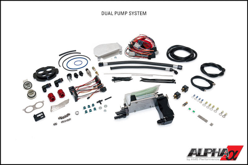 AMS Performance 2009+ Nissan GT-R R35 Omega Fuel System - Dual Pumps ALP.07.07.0010-2 ALP.07.07.0010-2 Photo - Primary