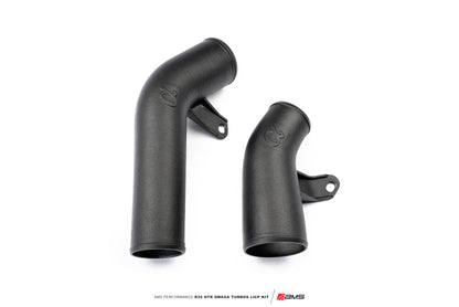 AMS Performance  Nissan R35 GTR Omega Turbo Kit 3in Lower Intercooler Pipes ALP.07.14.0020-1 ALP.07.14.0020-1 Photo - Primary