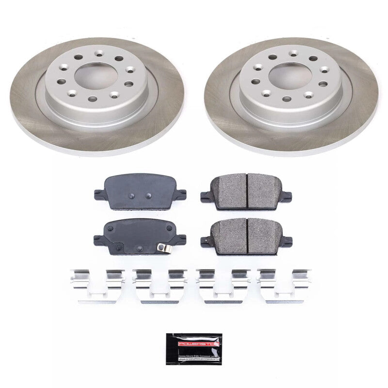PowerStop Power Stop 16-22 Chevrolet Malibu Rear Semi-Coated Rotor Kit SC7722 SC7722 Photo - Primary