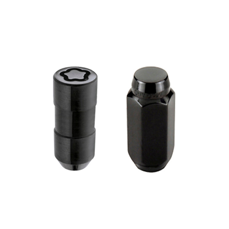 McGard 5 Lug Hex Install Kit w/Locks (Cone Seat Nut) M14X2.0 / 13/16 Hex / 2.25in. Length - Black 84517 84517 Photo - Primary