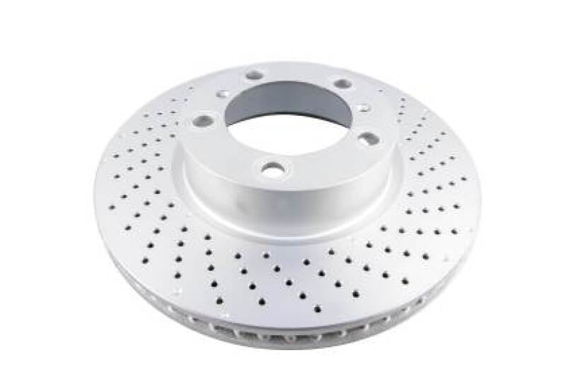 DBA 05-06 Porsche Boxster S (w/Iron Rotor) Coupe Front Right En-Shield OE Drilled Rotor 3602OEXR 3602OEXR User 1