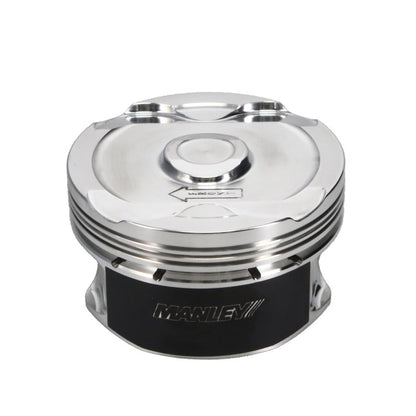 Manley 2018+ Ford Coyote 5.0L DOHC -6cc Dish 3.700in Bore 10:1 CR Platinum Extreme Duty Piston Set 595738CE-8 595738CE-8 Photo - out of package