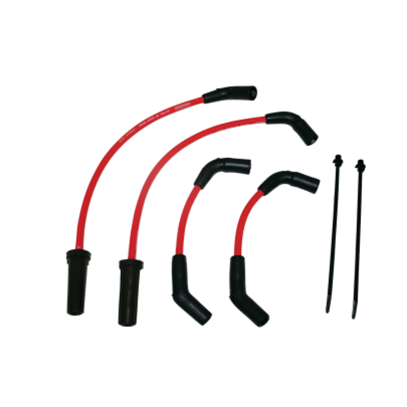 Moroso 2018+ Harley-Davidson Milwaukee 8 Softail Ultra 40 Wire Set - Red 28645