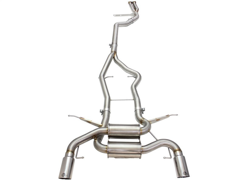 aFe  POWER 49-36328-P MACH Force-Xp 304 SS Cat-Back Exhaust System 49-36328-P Photo - Unmounted