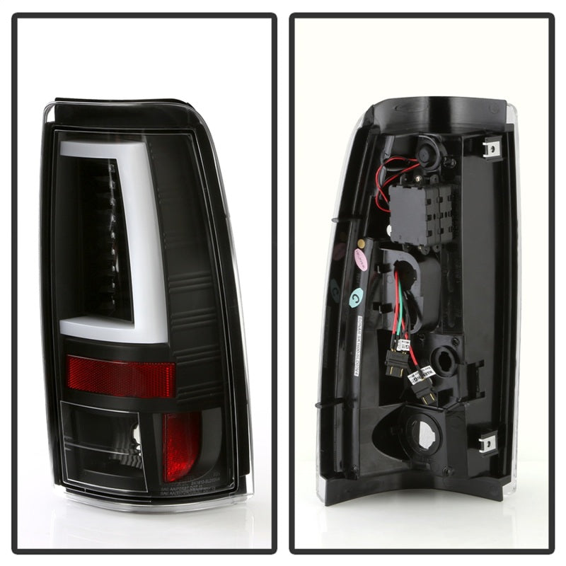 Spyder 03-06 Chevy Silverado - (Does Not Fit Stepside) LED Tail Lights - All Black ALT-YD-CS03V2-LED 5085849 5085849 Photo - Unmounted