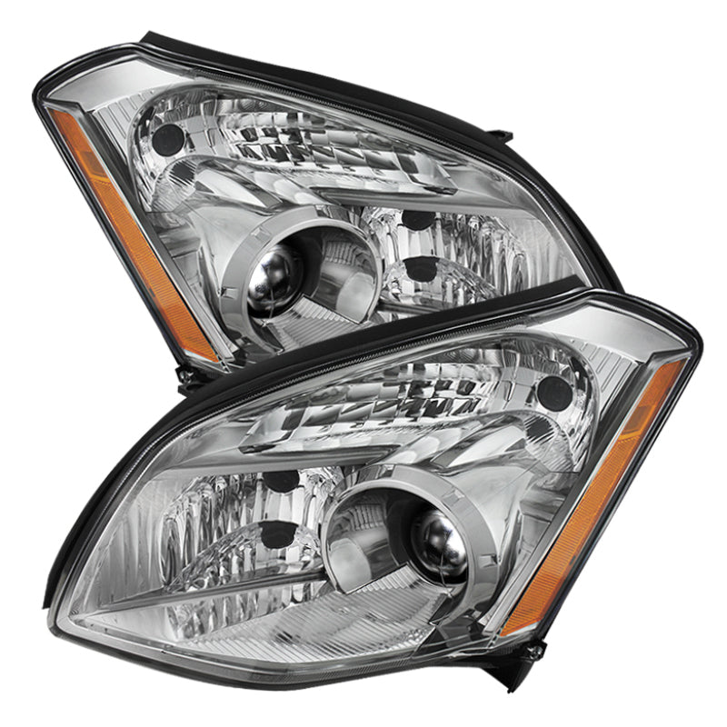 SPYDER Xtune Nissan Maxima (Halogen Only) 07-08 Crystal Headlights Chrome HD-JH-NM07-AM-C 9025556 9025556 Photo - Primary