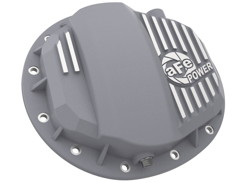 aFe Pro Series GMCH 9.5 Rear Diff Cover Raw w/ Machined Fins 19-20 GM Silverado/Sierra 1500 46-71140A 46-71140A Photo - Unmounted