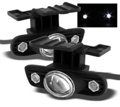 Spyder Chevy Silverado 99-02/ Suburban 00-06 Halo Projector Fog Lights w/swch Clear FL-P-CS99-HL 5015822 5015822 Photo - Primary