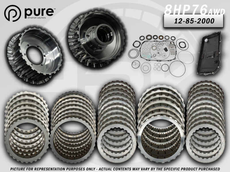 Pure Drivetrain Solutions PDS Trans Hard Parts Kit - Stage 2 Drivetrain Transmission Rebuild Kits main image