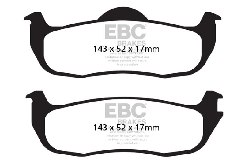 EBC Disc Brake Pad Set DP41707R Photo - Primary