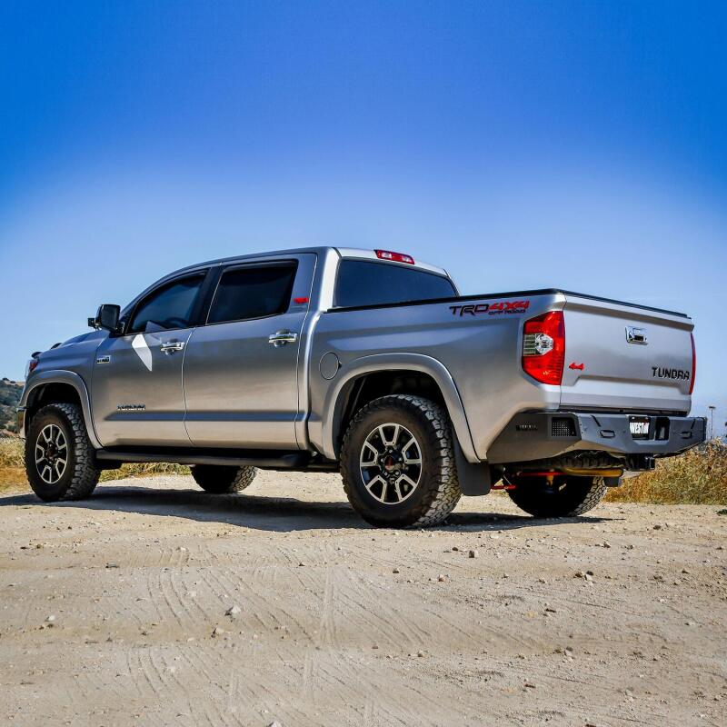 Westin 14-21 Toyota Tundra (Excl. Tundra w/Blind Spot Sys) Pro-Series Rear Bumper - Tex. Blk 58-421035 58-421035 Photo - Mounted