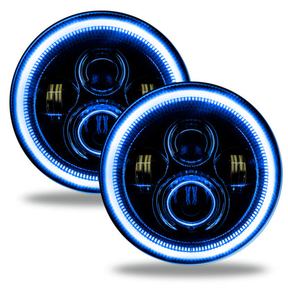 ORACLE Lighting Oracle 7in High Powered LED Headlights - Black Bezel - Blue 5769-002 5769-002 Photo - out of package