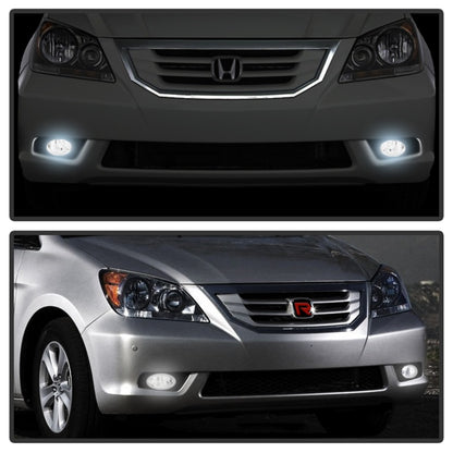 Spyder Honda Odyssey 08-10 OEM Fog Lights W/Switch- Smoked FL-CL-HODY08-SM 5077448 5077448 Photo - Mounted
