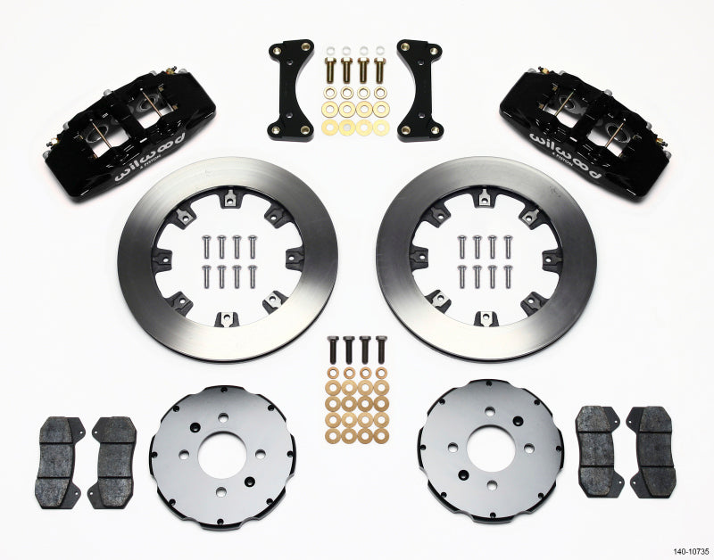 Wilwood Dynapro 6 Front Hat Kit 12.19in 94-01 Honda/Acura w/262mm Disc 140-10735 140-10735 Photo - Primary