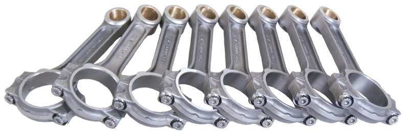 Eagle SBC Forged 4340 I-Beam Rods 6.000 w/7/16 Bolts EAGFSI6000B FSI6000B Photo - Primary
