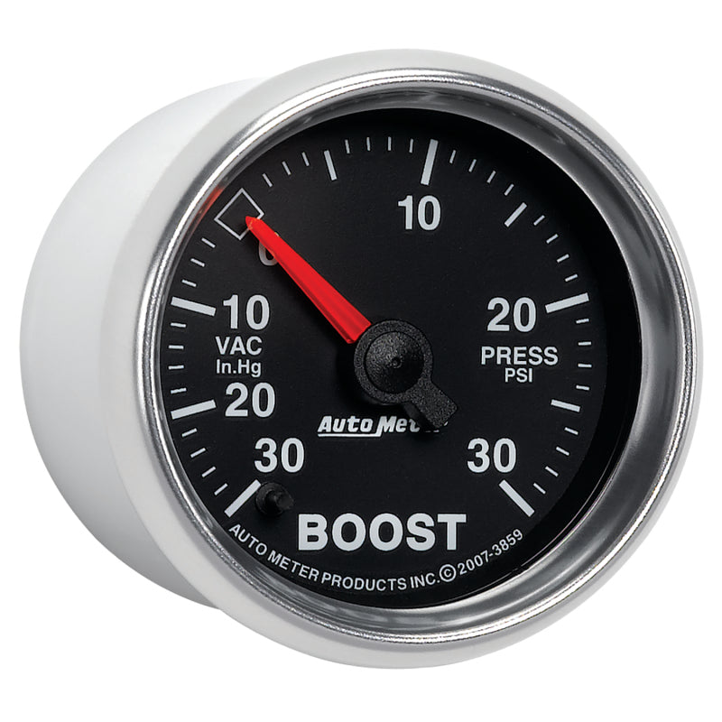 Autometer GS 30inhg-30PSI Digital Vac/Boost Gauge 3859 3859 User 5