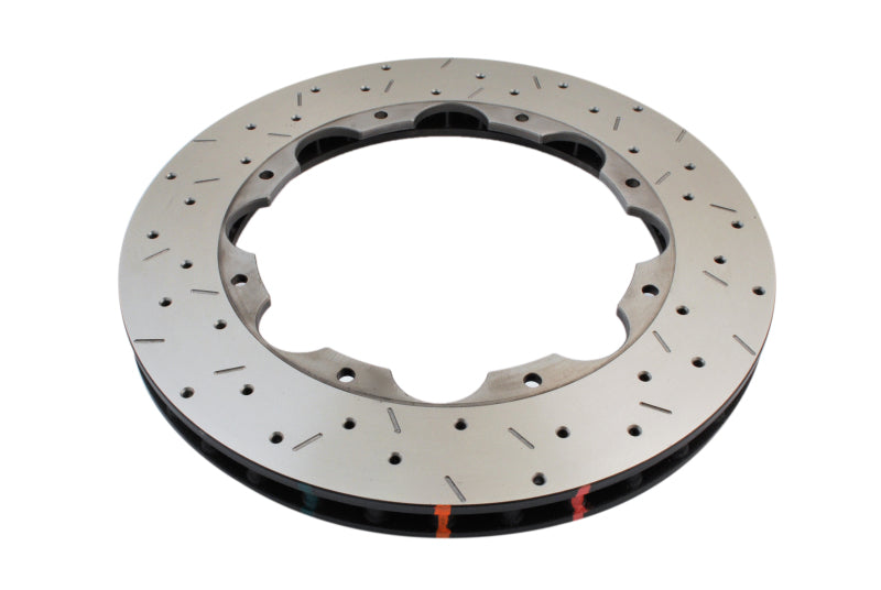 DBA 09+ Nissan GTR Rear Drilled & Slotted 5000 Series Brembo Direct Replacement Rotor 52323.1XS 52323.1XS Photo - out of package