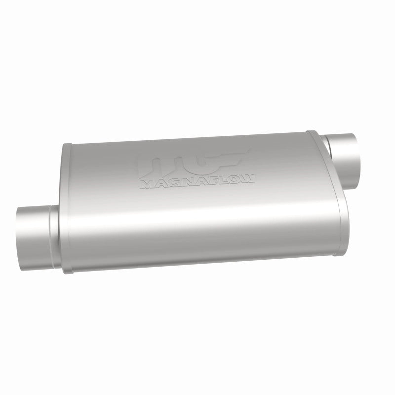 Magnaflow Muffler Mag 3in 409SS 14X4X9 3 O/O 11239 11239 360 Degree Image Set