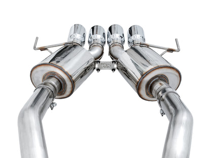 AWE Tuning 14-19 Chevy Corvette C7 Z06/ZR1 (w/o AFM) Touring Edition Axle-Back Exhaust w/Chrome Tips 3015-42133 3015-42133 Photo - out of package